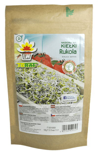 RUKOLA - nasiona na kieki - 100 g - TORAF