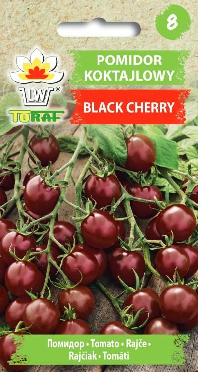 Pomidor koktajlowy gruntowy Black Cherry - 0,3g TORAF (ID:1637)