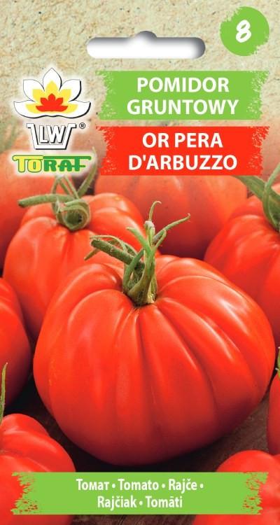 Pomidor gruntowy wysoki Or Pera d`Arbuzzo - 0,5g TORAF (ID:1639)