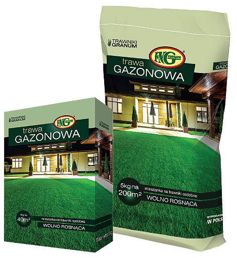 Gazonowa - mieszanka na trawniki reprezentacyjne 5 kg