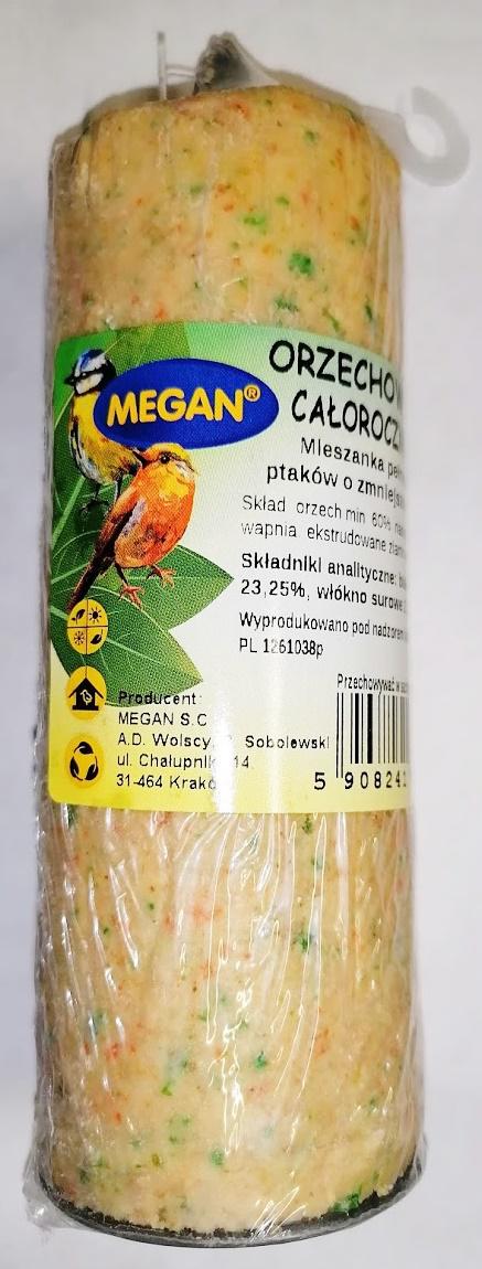 Megan CAOROCZNY Orzechowy smakoyk - karma dla dzikich ptakw 280 g (ME266)