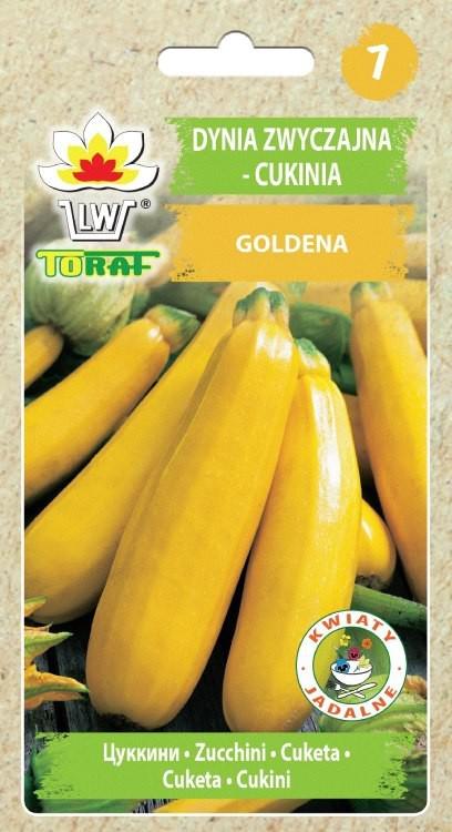 Cukinia GOLDENA - nasiona - 3 g TORAF  (ID:1908)