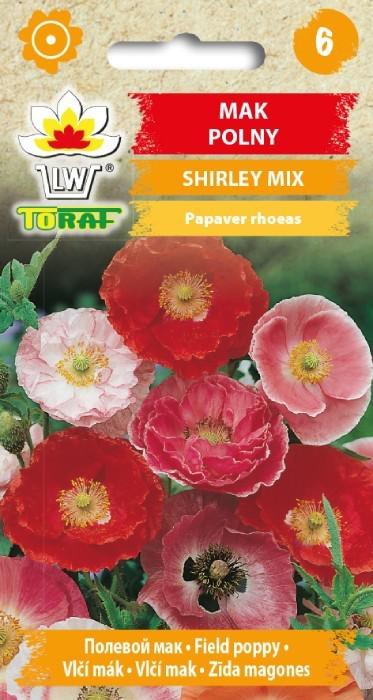 Mak polny Shirley mix - 1g TORAF