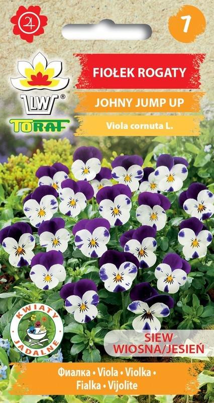 Fioek rogaty trjbarwny Johny Jump Up- 0,3g TORAF