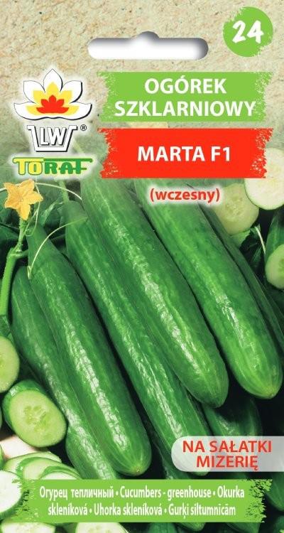 Ogrek szklarniowy Marta F1 (wczesny) - 1g TORAF