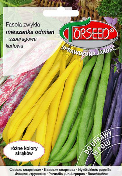 Fasola kar. szparagowa -miesz. odmian 50g TORSEED (3334)