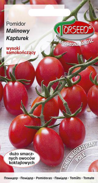 Pomidor wysoki Malinowy Kapturek - typ cherry 0,1g TORSEED (3356)