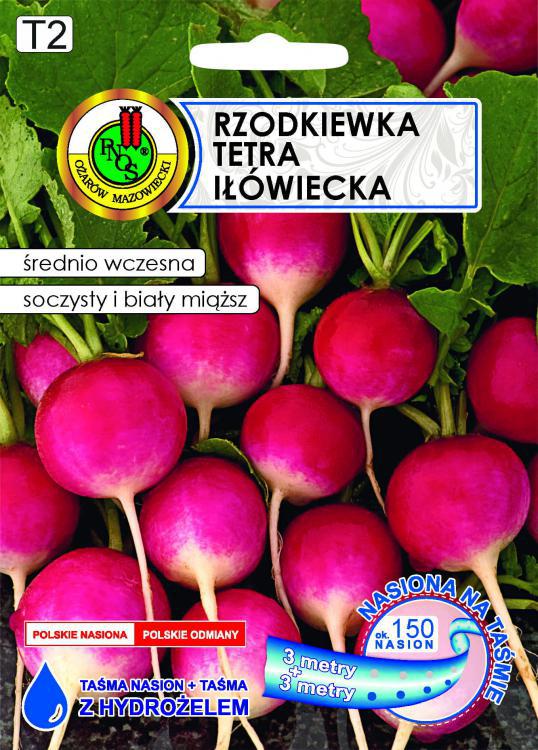 Nasiona Rzodkiewka TETRA IWIECKA - TAMA 3m Z HYDROELEM - PNOS (ID:4151)