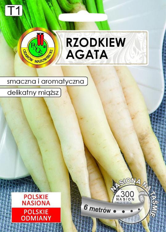 Nasiona Rzodkiew AGATA - TAMA 6m - PNOS (ID:4156)