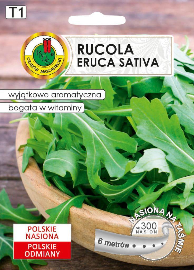 Nasiona RUCOLA ERUCA SATIVA - TAMA 6m - PNOS (ID:4157)