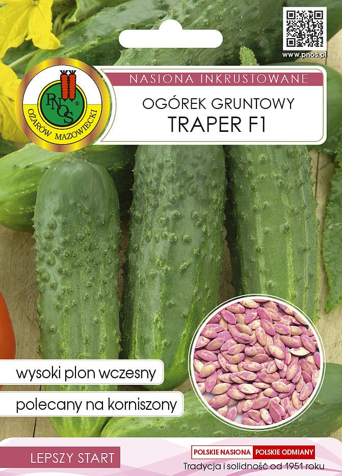 Ogrek gruntowy TRAPER F1 - 5g - nasiona INKRUSTOWANE - PNOS (ID:4359)