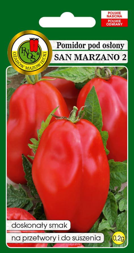 Pomidor pod osony (tunelowy) S.MARZANO 2 - 0,2g - PNOS (ID:4406)