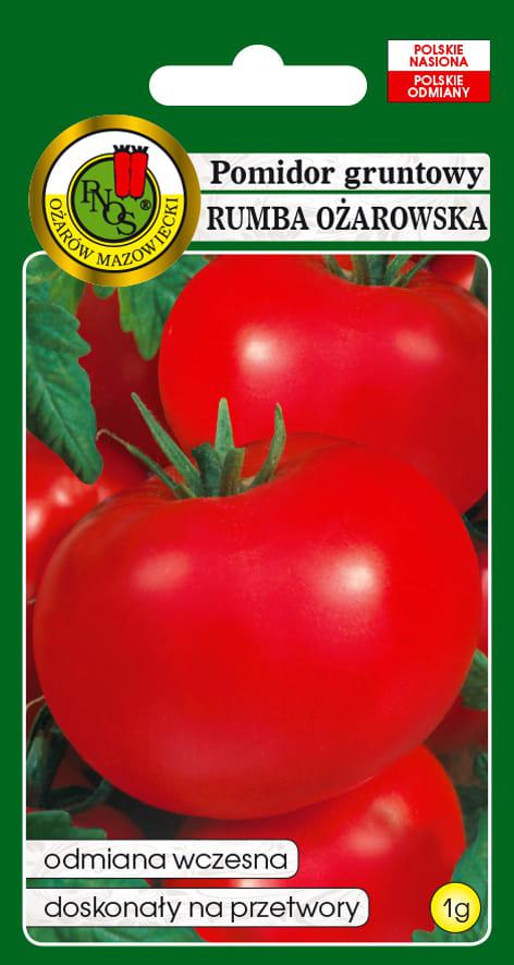 Pomidor gruntowy RUMBA OAROWSKA (wczesny) - 1g - PNOS (ID:4410)