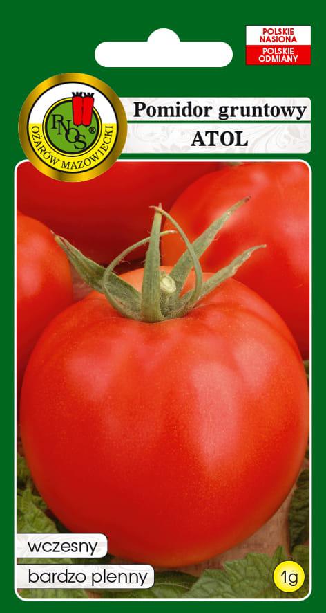 Pomidor gruntowy ATOL (wczesny) - 1g - PNOS (ID:4413)