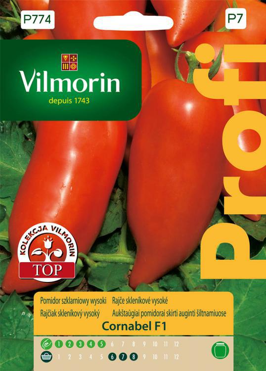 Pomidor szklarniowy CORNABEL F1 - 15 szt. nasion - VILMORIN GARDEN (ID:4471)