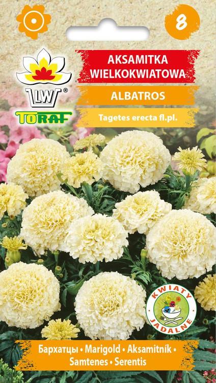 Aksamitka wielkokwiatowa ALBATROS - 0,3g TORAF (ID:1858)