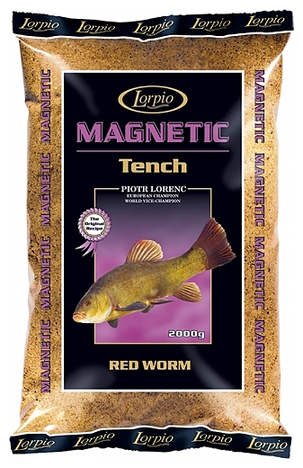 MAGNETIC TENCH RED WORM 2 kg zanta na lina - LORPIO