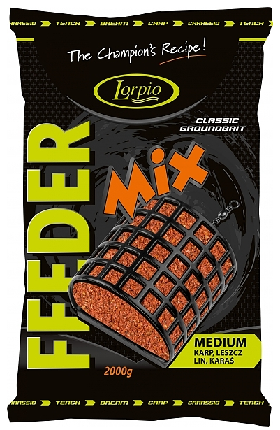 Zanta wdkarska FEEDER MIX MEDIUM 2 kg -  Lorpio