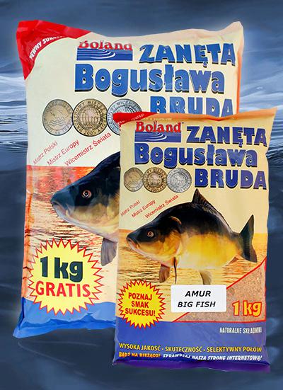 Amur BIG FISH ZIELONY - zanta wdkarska - 3 kg  BOLAND